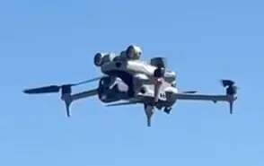 Allred Infrared Recovery's thermal drone in flight